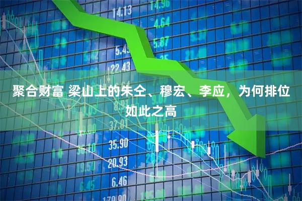 聚合财富 梁山上的朱仝、穆宏、李应，为何排位如此之高